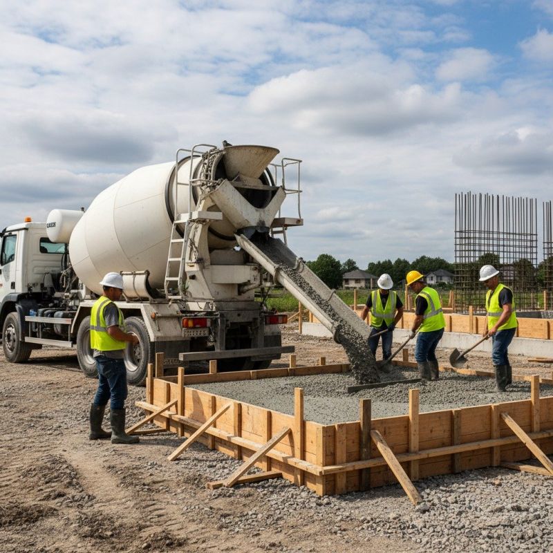 Concrete Delivery For Residential Projects
